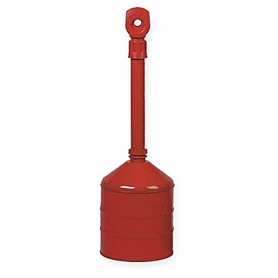 Cigarette Receptacle 5 gal. Red