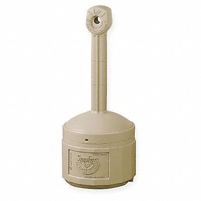 D0292 Cigarette Receptacle 4 gal. Tan