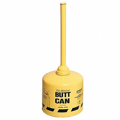 Cigarette Receptacle 5 gal. Yellow