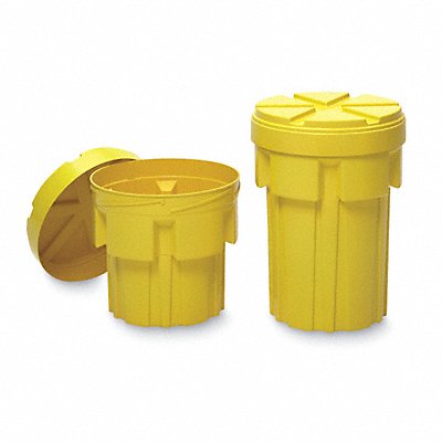 Salvage Drum Open Head 20 gal. Yellow