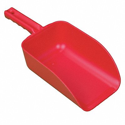E0612 Large Hand Scoop Red 15 x 6-1/2 In