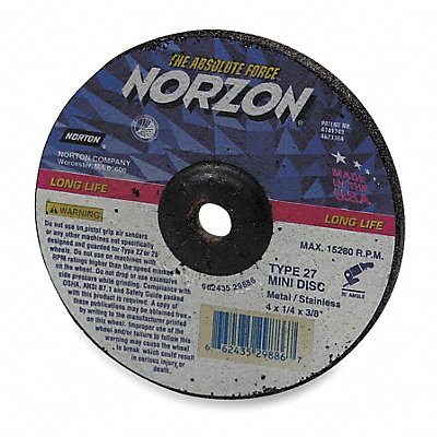 Depressed Center Wheel T27 4 in. 5/8 in.