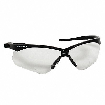 D7982 Bifocal Safety Read Glasses +1.00 Clear