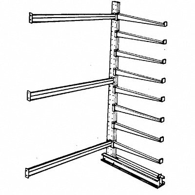 Cantilever Rack Add-On 12 ft H
