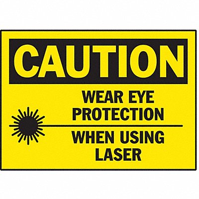 Caution Label Black/Yellow PK5