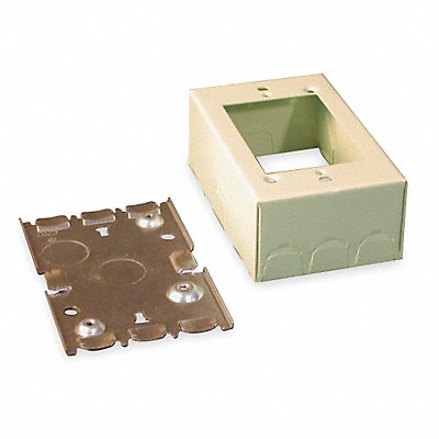 Deep Device Box Ivory Steel Boxes