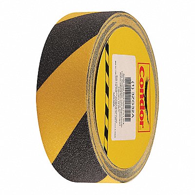 Anti-Slip Tape Black/Yellow 2 W 60 Grit