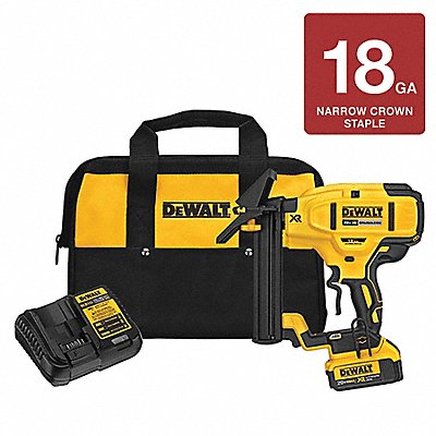 Cordless Stapler Kit 20.0V 1/4 Crown