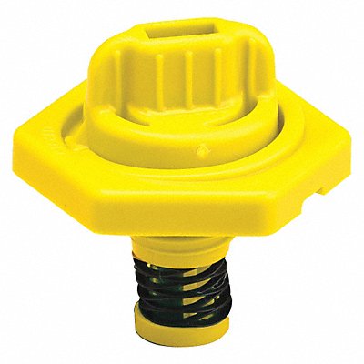Breather Vent HDPE 1.5 in H Yellow