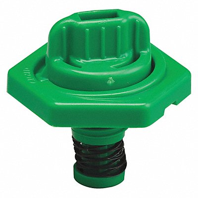 Breather Vent HDPE 1.50 in H Green