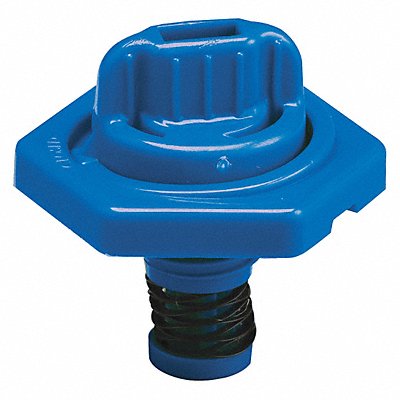 Breather Vent HDPE 1.50 in H Blue