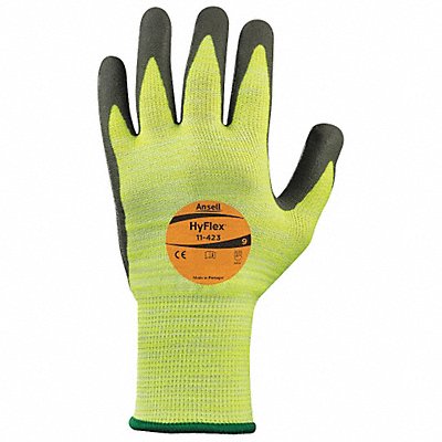 Cut Resistant Gloves Gray/Yellow 10 PR