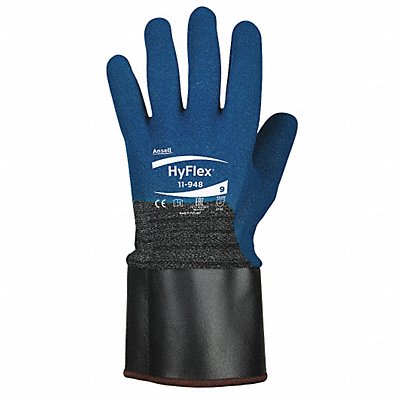 Cut Resistant Gloves Blue/Gray 7 PR