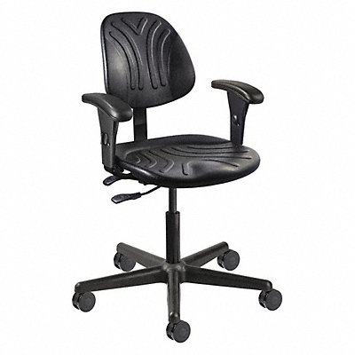 Chair 350 lb wt. Cap. Black Seat