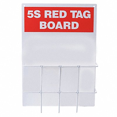 Red Tag Binder Station No Binder