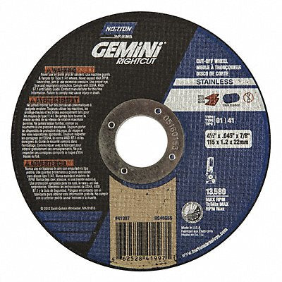 Abrasive Cut-Off Wheel Type 41 Grit 36 (66252841997)