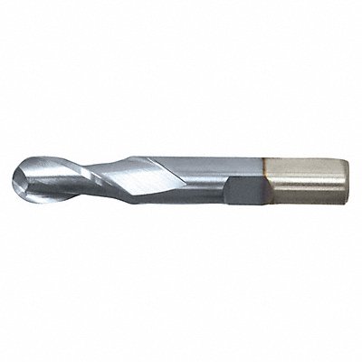 Ball End Mill 1-1/8 Dia HSS