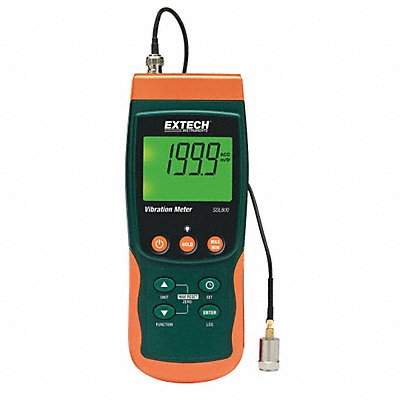 Vibration Meter/Datalogger with NIST