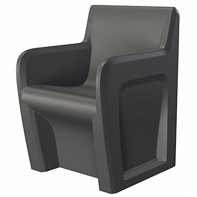 Chair Rectangular 24 W x 24 L Black