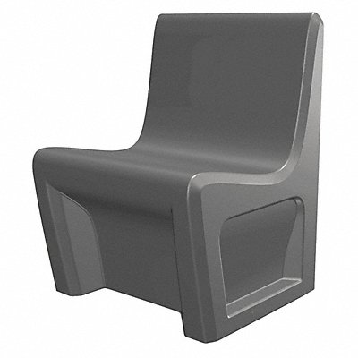 Chair Rectangular 24 W x 24 L Gray