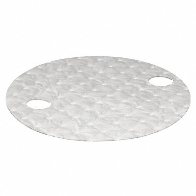 Drum Top Absorbent Pad, 11 gal.,PK25