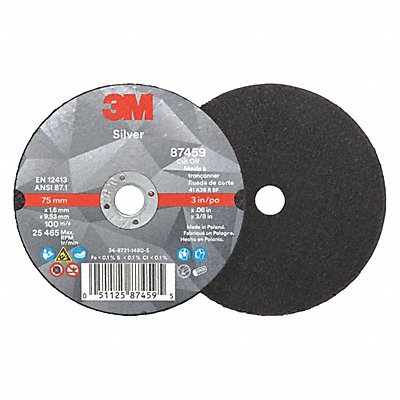 Abrasive Cut-Off Wheel 100 Grit 3 dia.