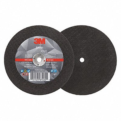 Abrasive Cut-Off Wheel 100 Grit 4 dia.