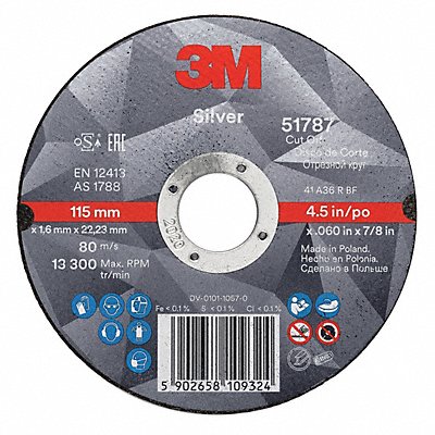 Abrasive Cut-Off Wheel 4-1/2 dia.