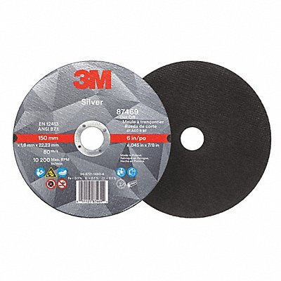 Abrasive Cut-Off Wheel 60 Grit 6 dia.