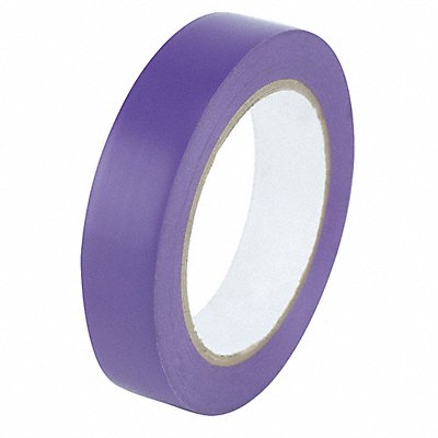 Aisle Marking Tape Solid Purple 1 W
