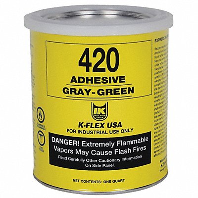 Adhesive Gray 1 qt.Size 5 to 10 min.App