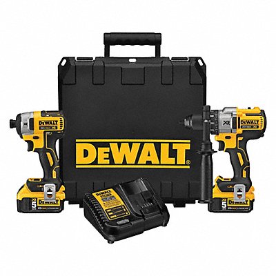 Cordless Combo Kit 20.0 V 2 Tools 2 Batt