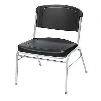 Stacking Chair 12 in Back H Black PK4