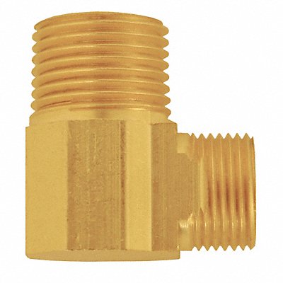 Elbow Brass 3/8in Male Compression Inlet