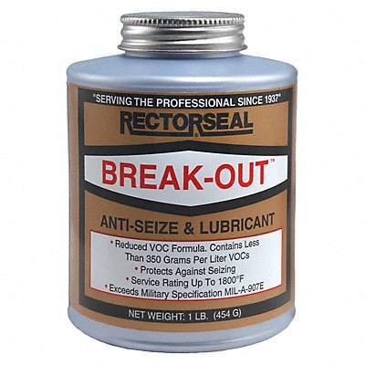 Anti Sieze Compound Break Out 16 oz.