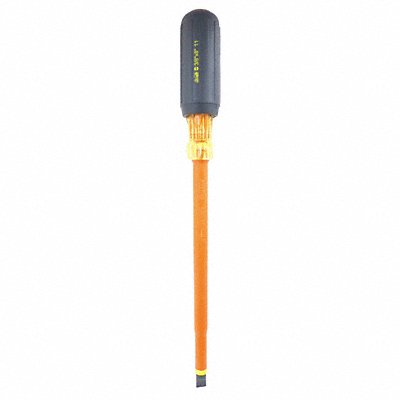 Insulatd Screwdriver Slotted 3/8x8 Rnd