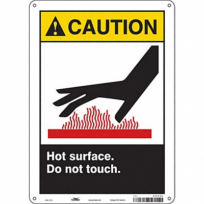 Danger Sign 10 W x 14 H 0.032 Thick