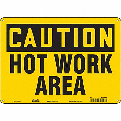 Danger Sign 14 W x 10 H 0.032 Thick