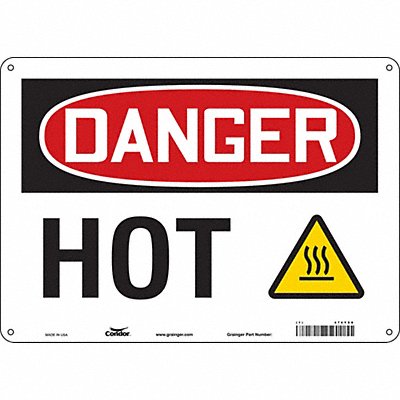 Danger Sign 14 W x 10 H 0.032 Thick