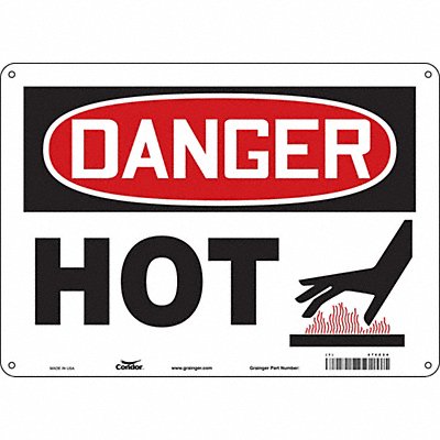 Danger Sign 14 W x 10 H 0.032 Thick