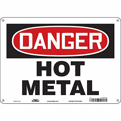 Danger Sign 14 W x 10 H 0.032 Thick