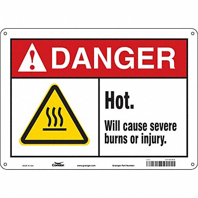 Danger Sign 14 W x 10 H 0.032 Thick