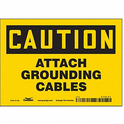 Danger Sign 7 W x 5 H 0.004 Thickness