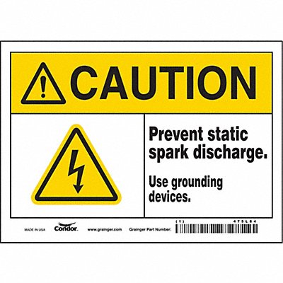 Danger Sign 7 W x 5 H 0.004 Thickness