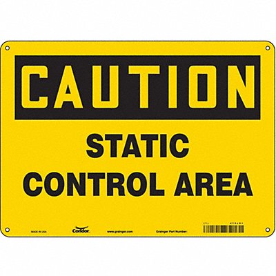 Danger Sign 14 Wx10 H 0.055 Thickness