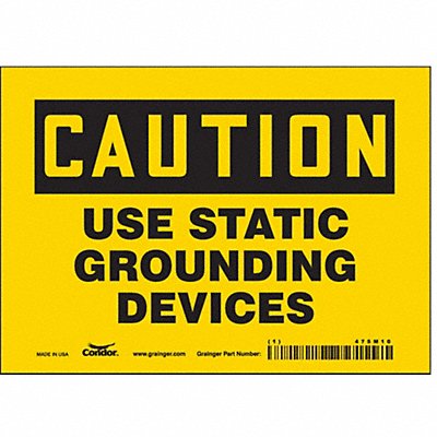 Danger Sign 7 W x 5 H 0.004 Thickness