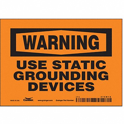 Danger Sign 7 W x 5 H 0.004 Thickness