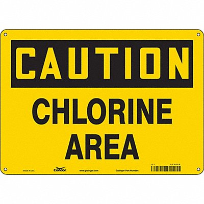Chemical Sign 14 W 10 H 0.032 Thick