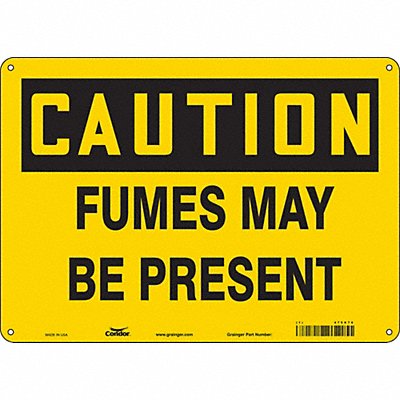 Chemical Sign 14 W 10 H 0.032 Thick