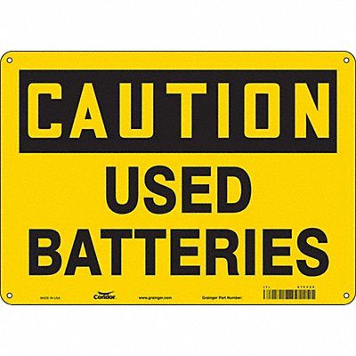 Chemical Sign 14 W 10 H 0.032 Thick